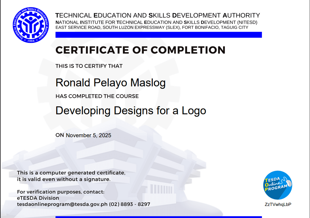 Developing Designs for Logo credential