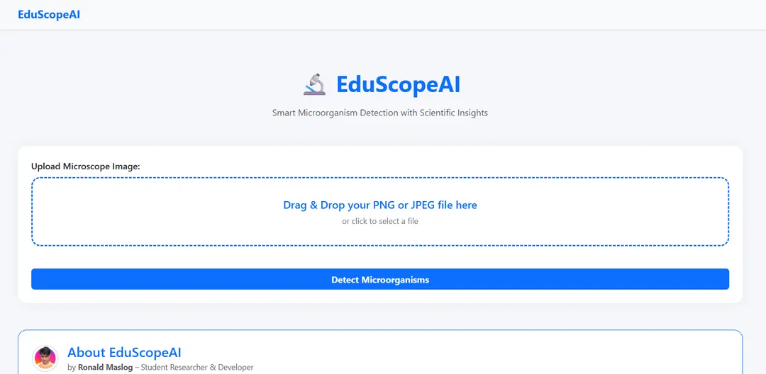 EduScopeAI screenshot 1