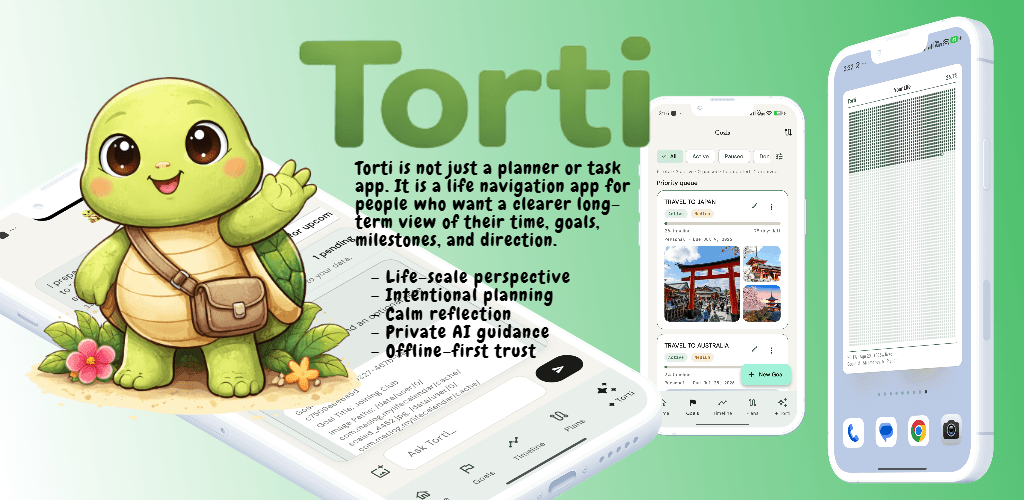 Torti — Life Calendar & Productivity App screenshot 1