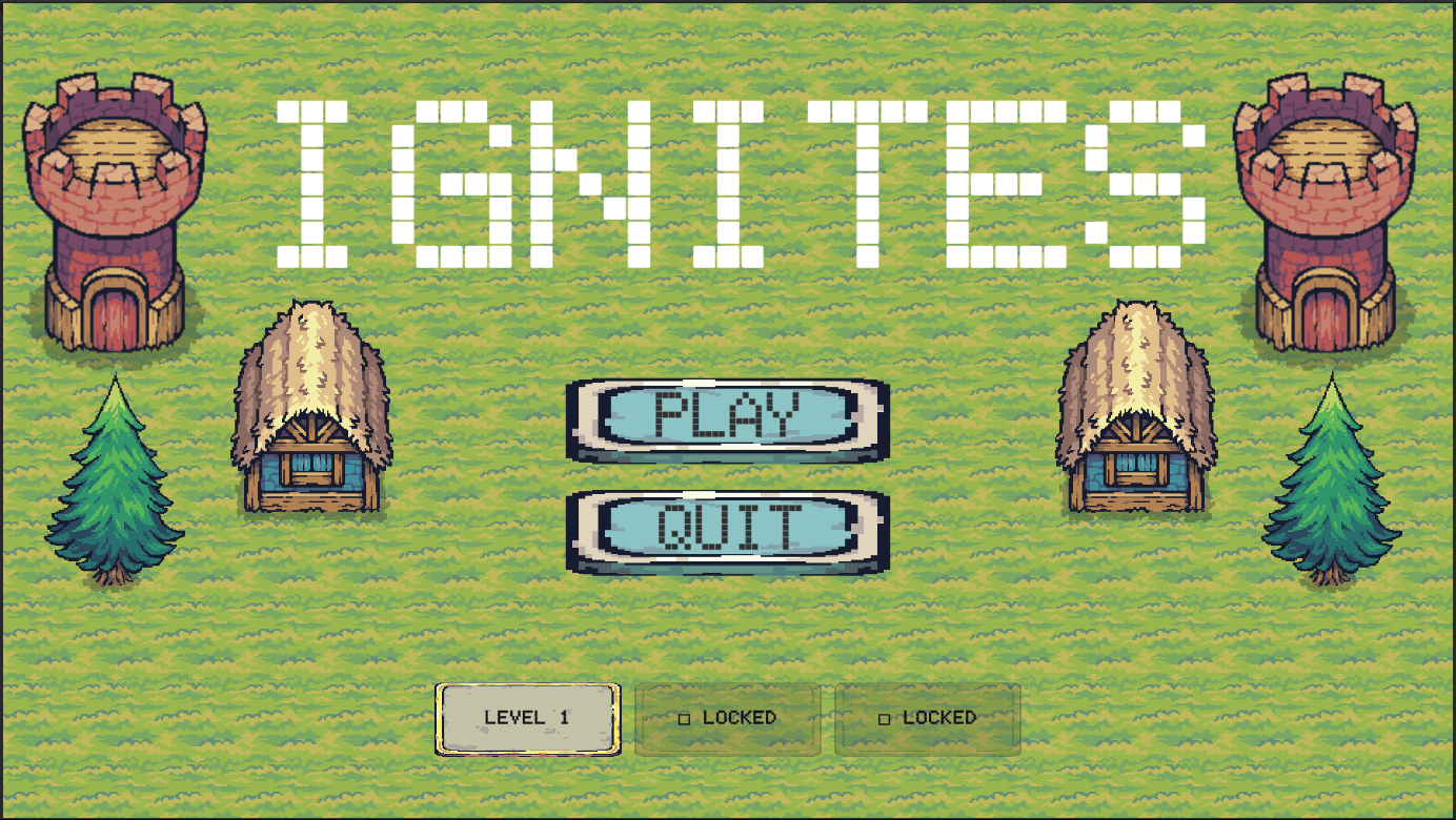 IGNITES – Top-Down Action-Adventure Game