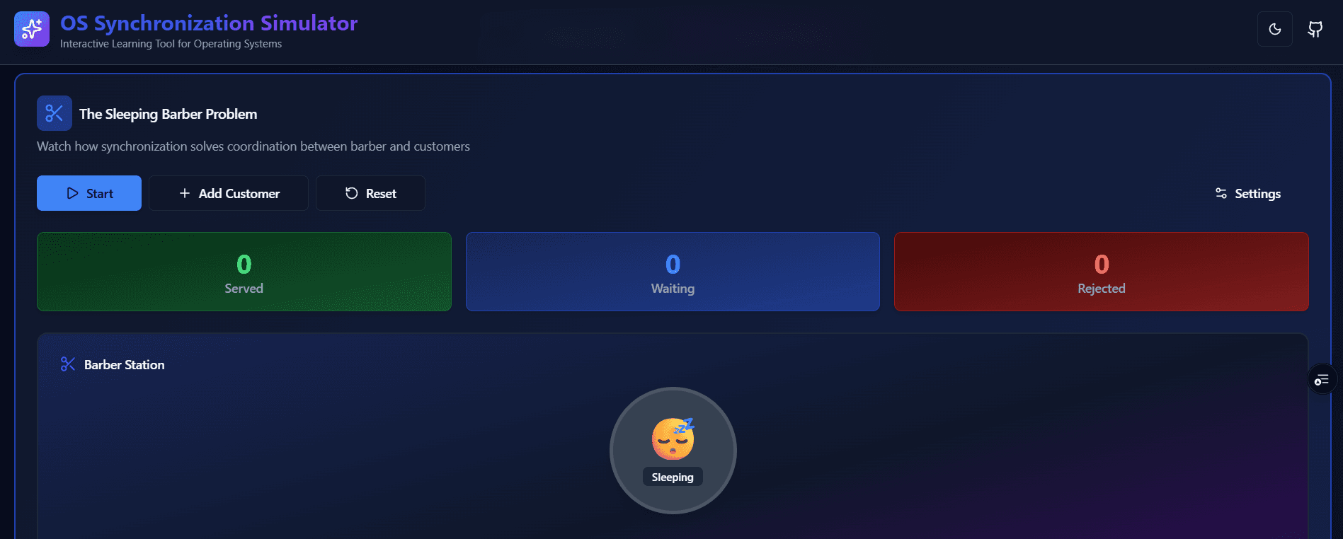 OS Synchronization Simulator